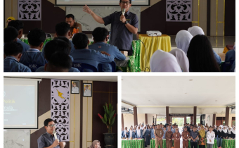 Bawaslu Kotabaru Edukasi 100 Pemilih Pemula di Kelumpang Hilir melalui Sosialisasi Pendidikan Politik