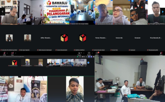 Bawaslu Kotabaru Ikuti Rapat Evaluasi Kehumasan Semester I 2026, Perkuat Strategi Publikasi dan Keterbukaan Informasi