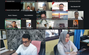 Bawaslu Kotabaru Ikuti Sosialisasi Pengelolaan Arsip Inaktif dan Pemusnahan Arsip Sesuai JRA