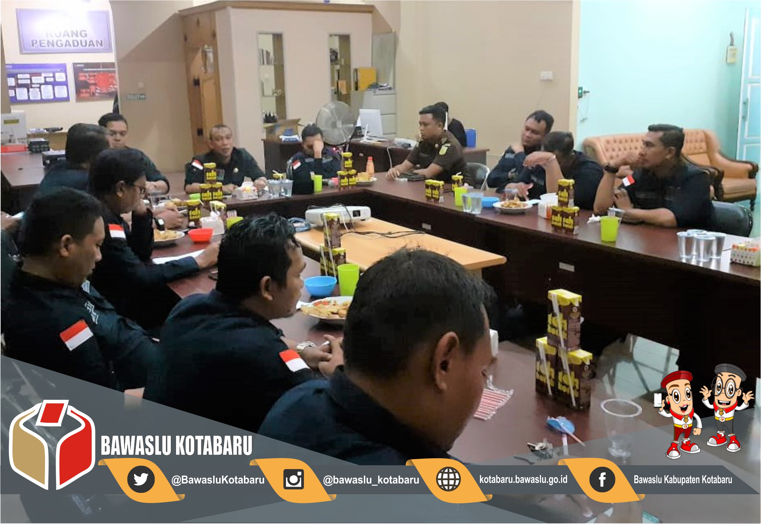 Bawaslu dan Sentra Gakkumdu Kabupaten Kotabaru Hentikan Proses Penanganan Dugaan Pelanggaran Pemilu