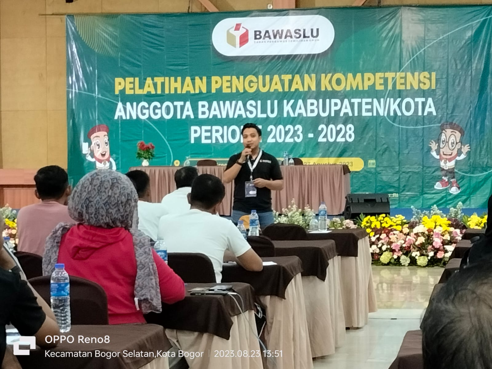 Pelatihan Penguatan Kompetensi Anggota Bawaslu Kabupaten/Kota Periode 2023-2028