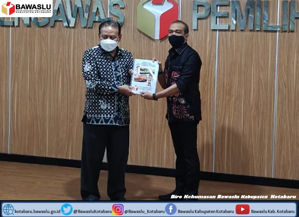 Berakhirnya Tahapan Pilkada 2020, Bawaslu Kotabaru Setor Laporan Akhir