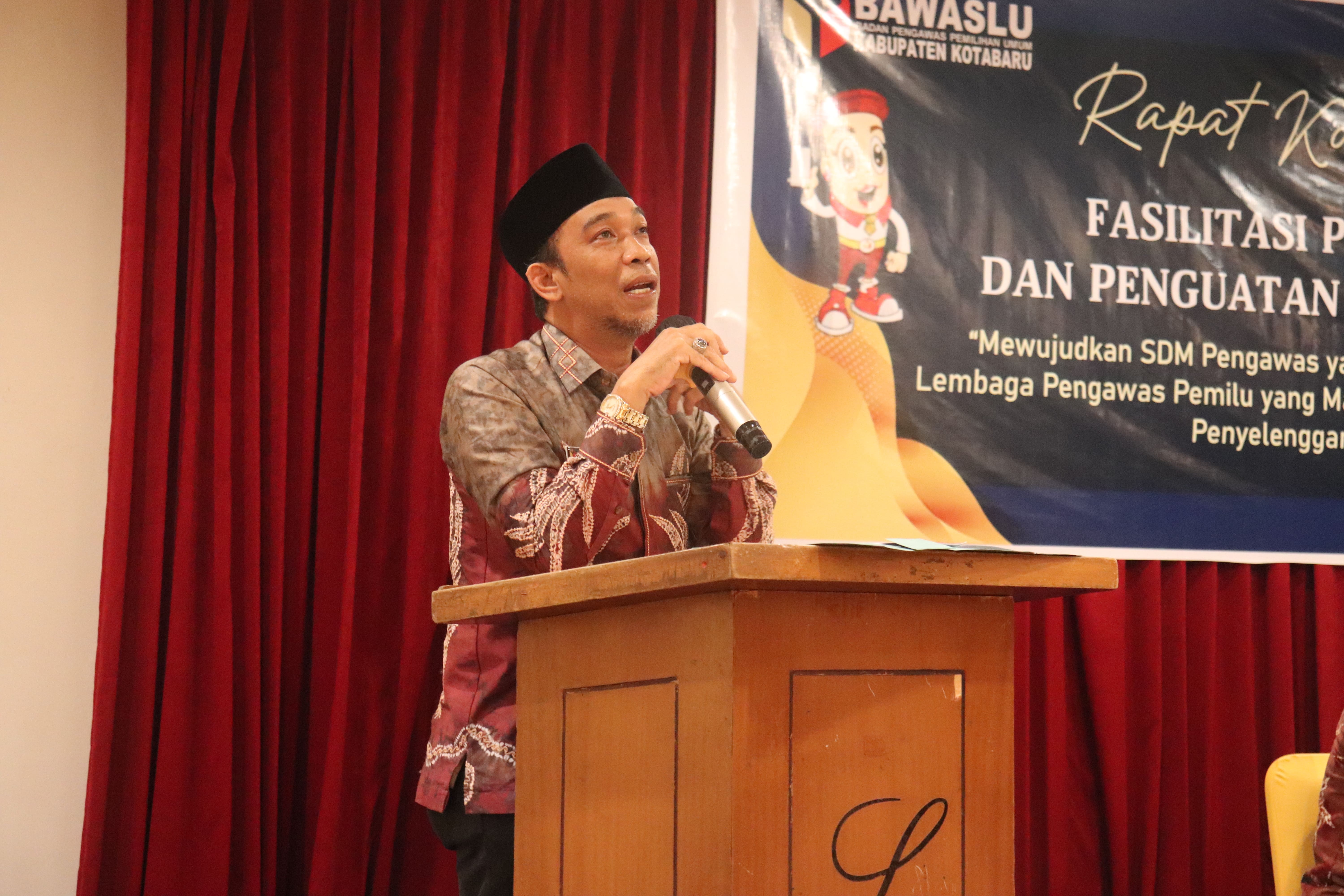 Rapat Koordinasi Fasilitasi Pembinaan dan Penguatan kelembagaan