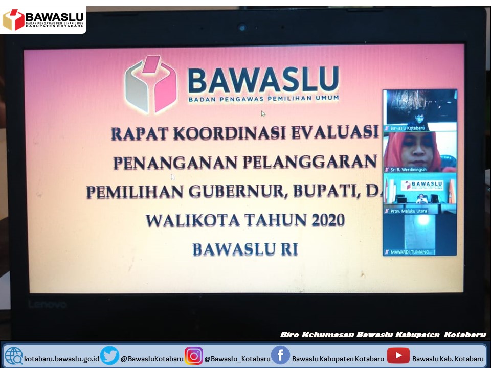 Bawaslu Laksanakan Konsolidasi Penanganan Pelanggaran Pasca Putungsura