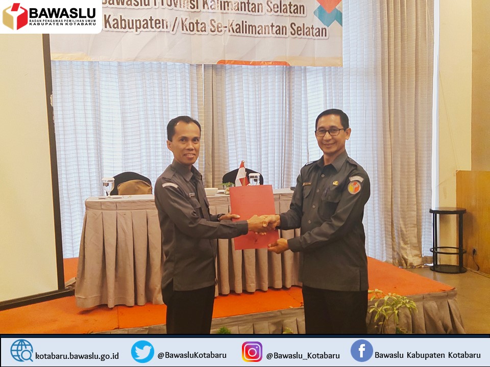 Bawaslu Kotabaru Siap Distribusikan APD ke Panwascam