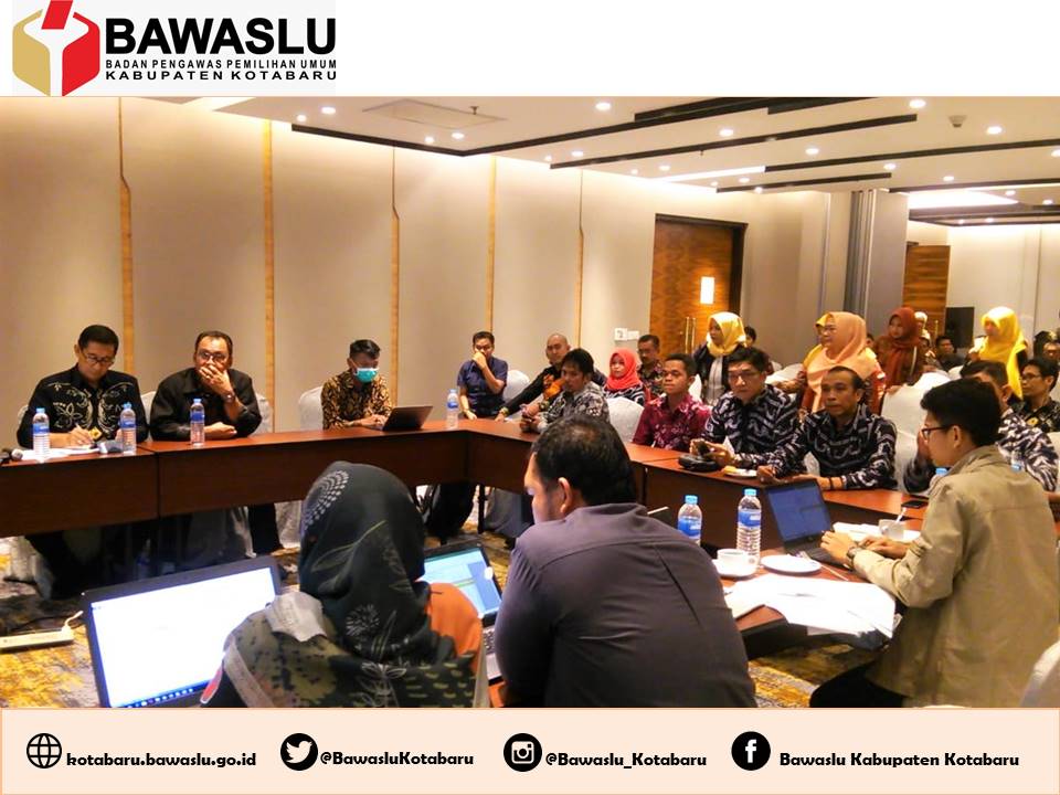 Bawaslu RI Gelar Rapat Penelitian dan Reviu  RKA-KL