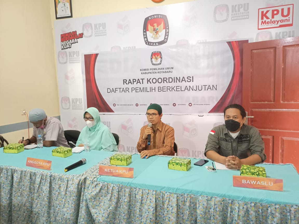 Rekapitulasi Daftar Pemilih Berkelanjutan Bulan November Tahun 2021 Kabupaten Kotabaru