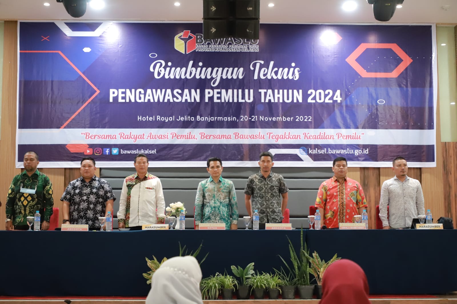 Bimbingan Teknis Pengawasan Pemilu Tahun 2024