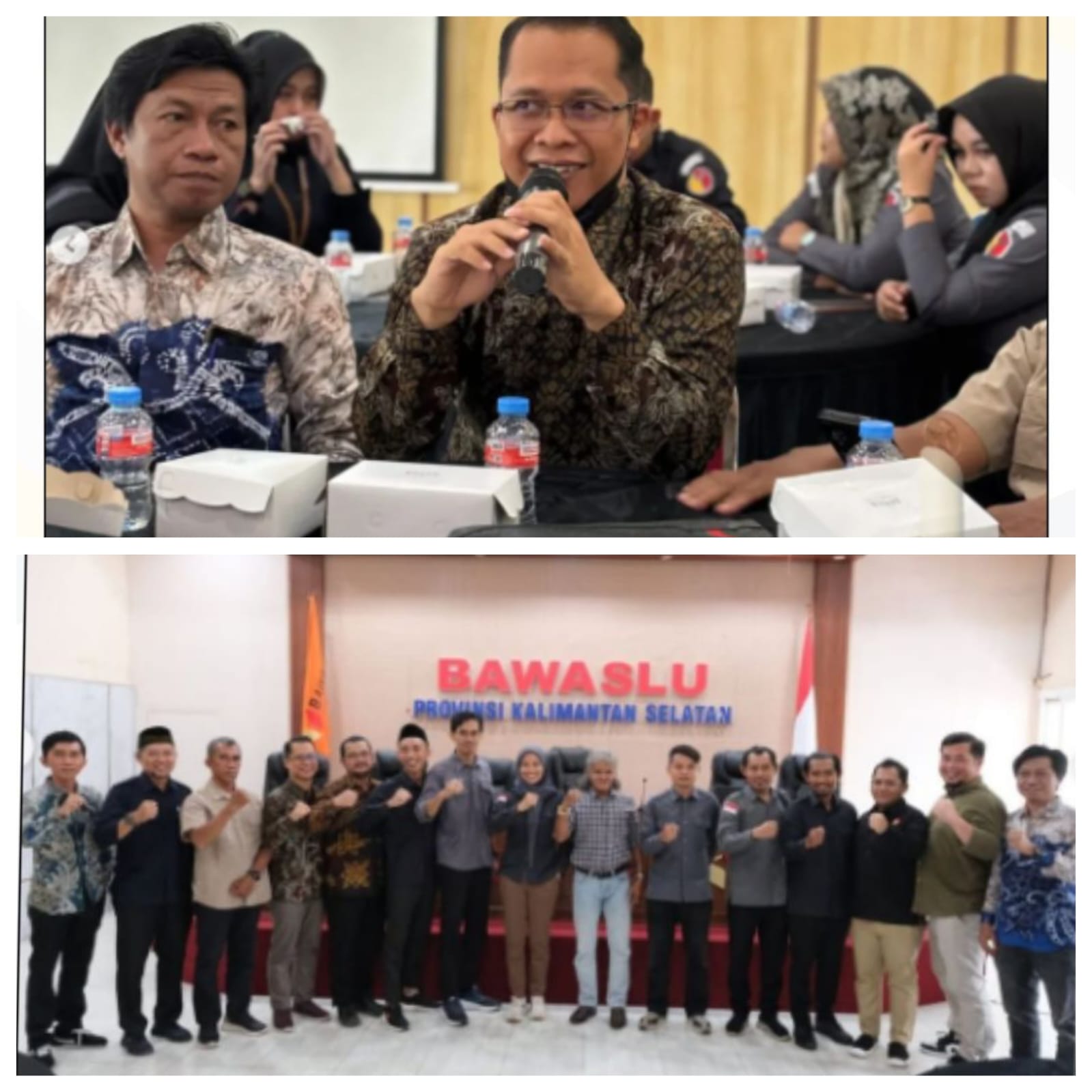 Bawaslu Kabupaten Kotabaru Ikuti Rapat Koordinasi PDPB Triwulan IV Tahun 2025 di Banjarmasin