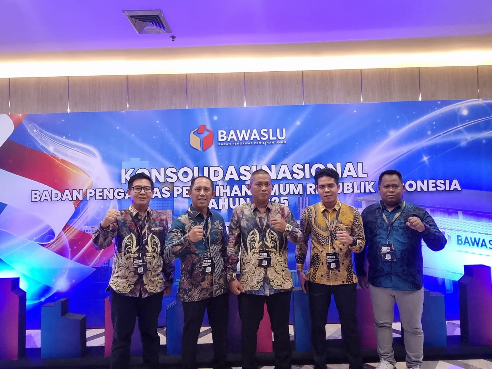 Bawaslu Kotabaru Hadiri Konsolidasi Nasional Penguatan Tata Kelola Pengawasan Pemilu di Jakarta