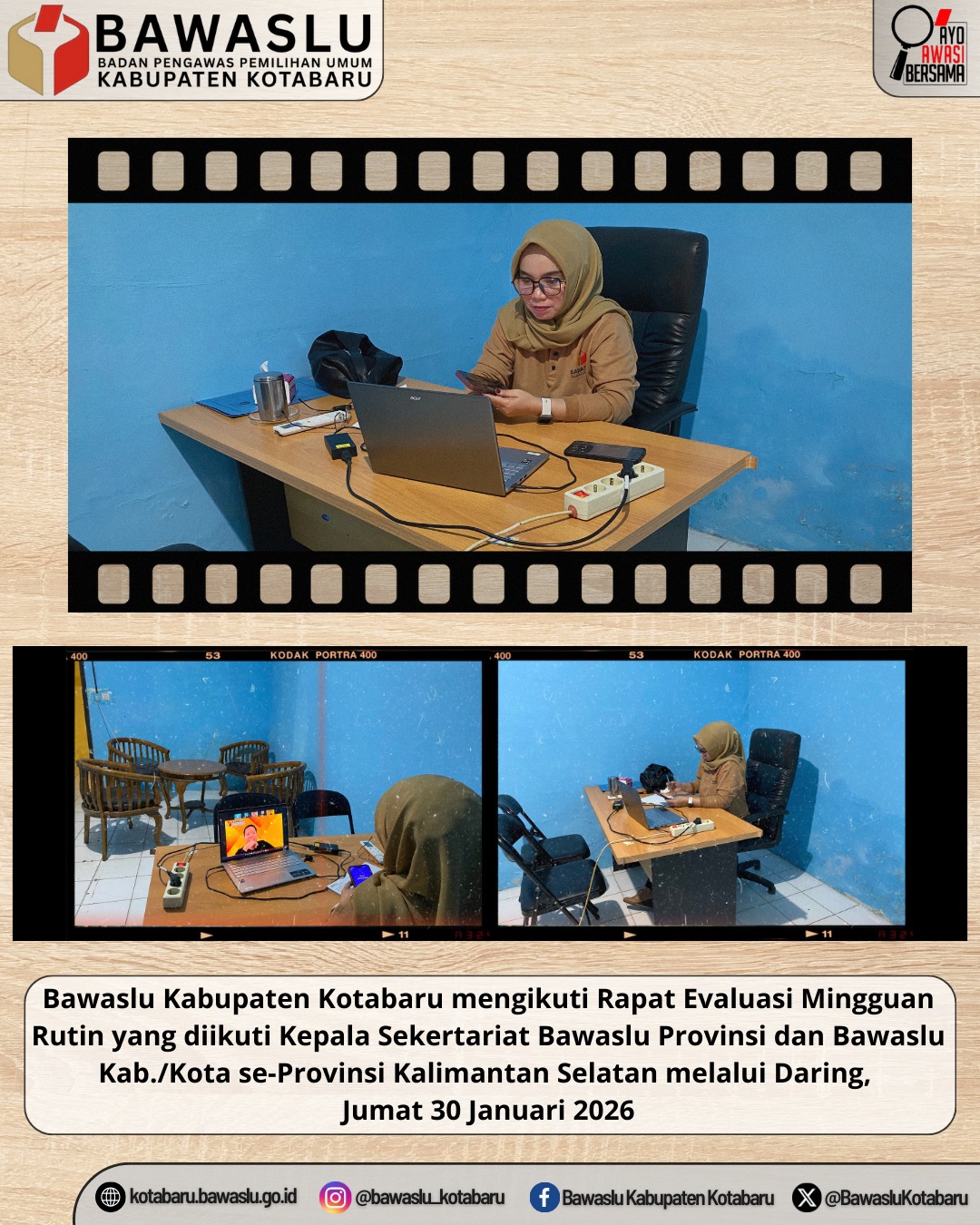 Rapat Evaluasi Mingguan Rutin
