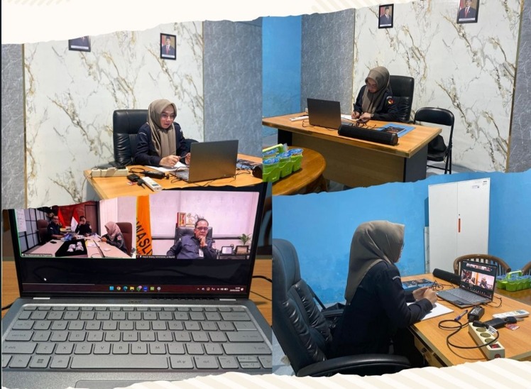 Rapat Rutin Jajaran Sekretariat dengan tema “Pembinaan dan Evaluasi Bawaslu/Panwaslih Provinsi dan Bawaslu/Panwaslih Kabupaten/Kota” yang diselenggarakan oleh Bawaslu Republik Indonesia