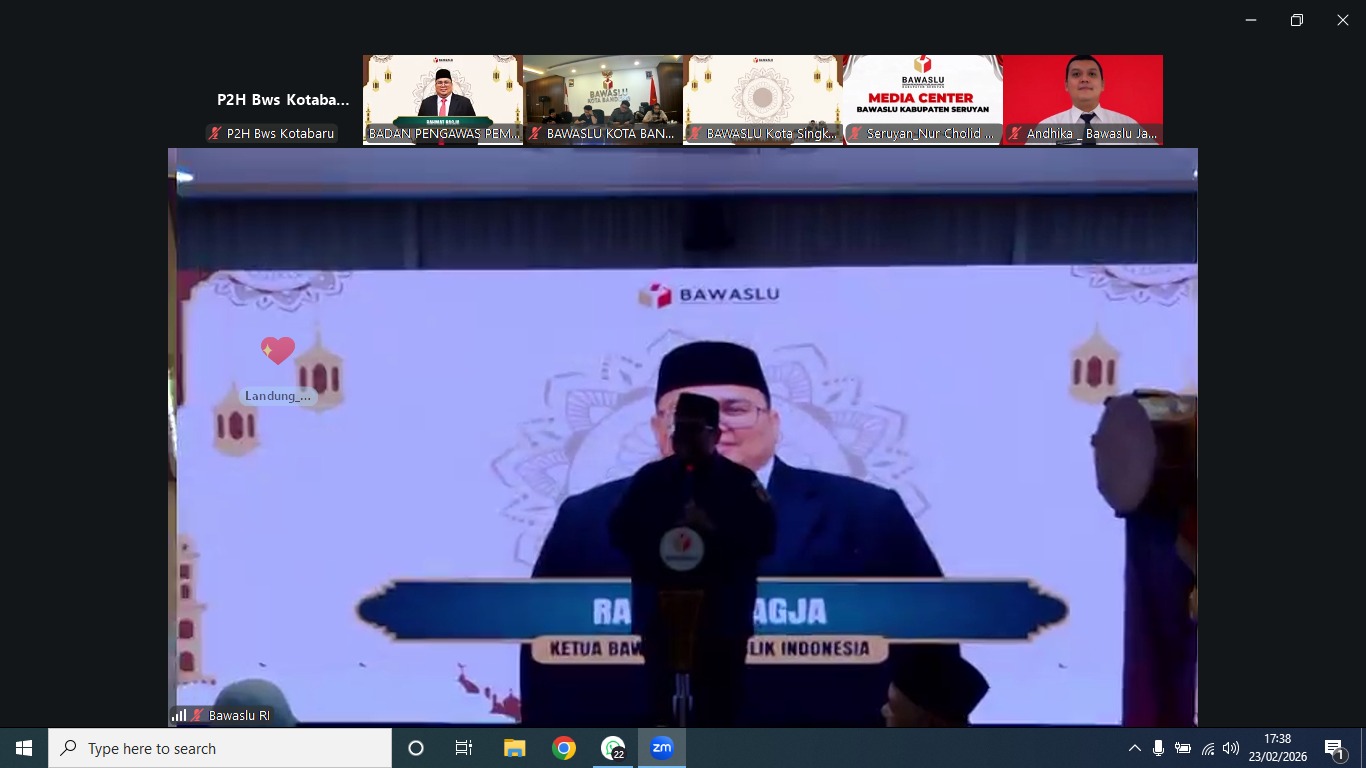 Bawaslu Kabupaten Kotabaru Hadiri Kick Off Ngabuburit Pengawasan 2026