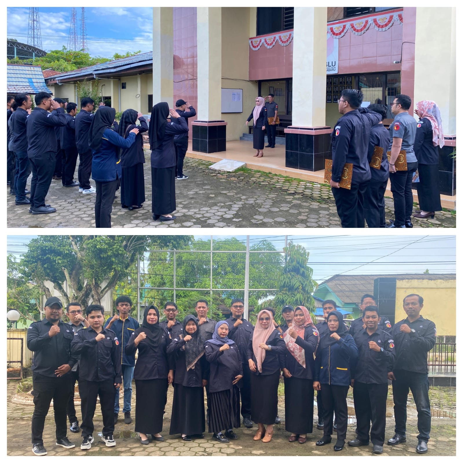 Bawaslu Kabupaten Kotabaru melaksanakan kegiatan Apel Rutin bertempat di lingkungan Kantor Bawaslu Kabupaten Kotabaru. (02/03/2026)  Senin