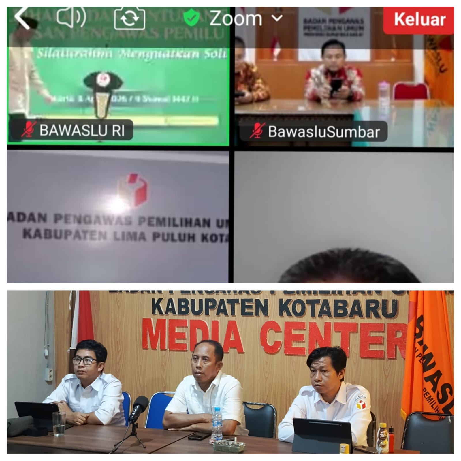Bawaslu Kotabaru Ikuti Konsolidasi dan Halalbihalal Insan Pengawasan Pemilu dalam Rangka HUT ke-18 Bawaslu
