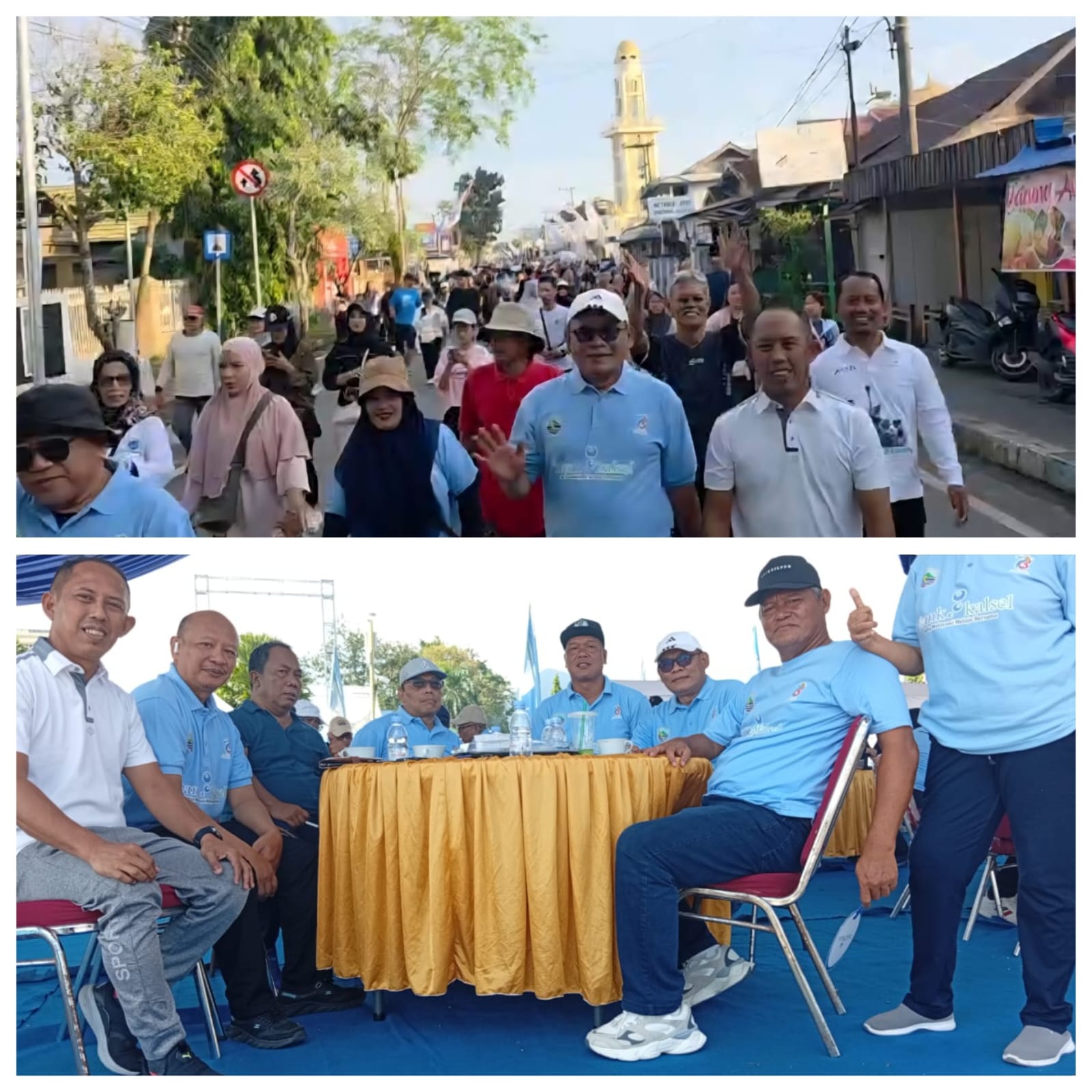 Ketua Bawaslu Kotabaru Hadiri Fun Walk Hari Jadi Kabupaten Kotabaru ke-76