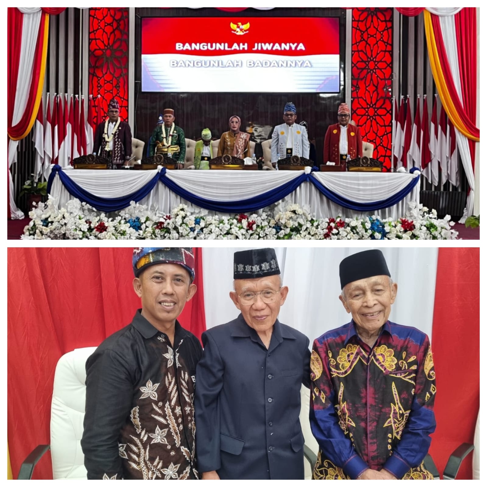 Ketua Bawaslu Kabupaten Kotabaru menghadiri Undangan Rapat Paripurna DPRD Kabupaten Kotabaru