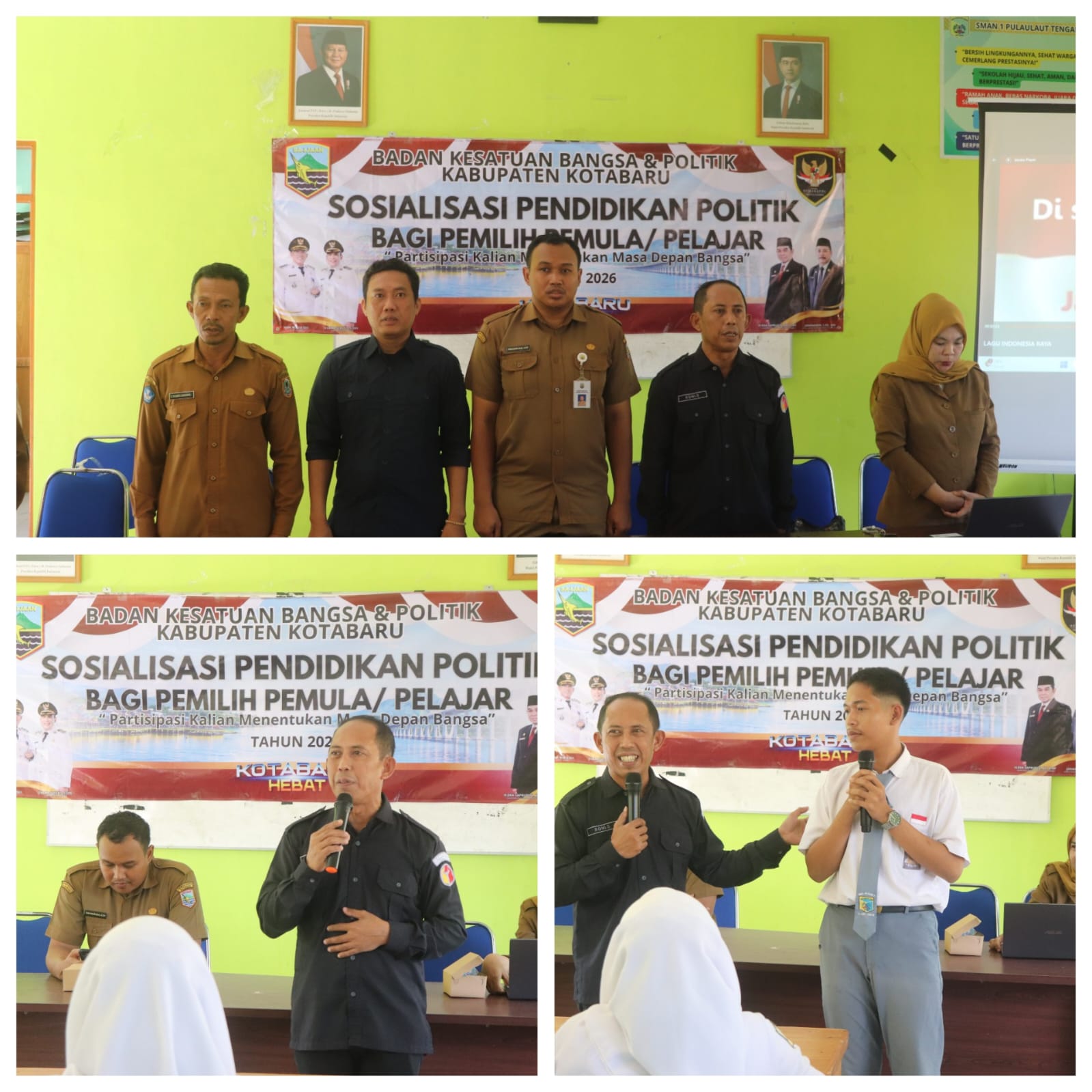 Bawaslu Kotabaru Edukasi Pemilih Pemula, Perkuat Partisipasi Demokrasi Sejak Dini