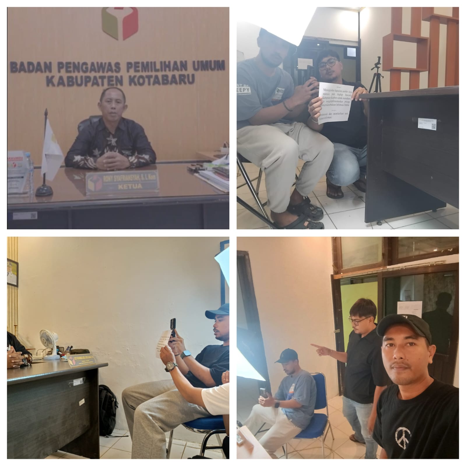 Bawaslu Kabupaten Kotabaru Tegaskan Komitmen Perkuat Keterbukaan Informasi Publik