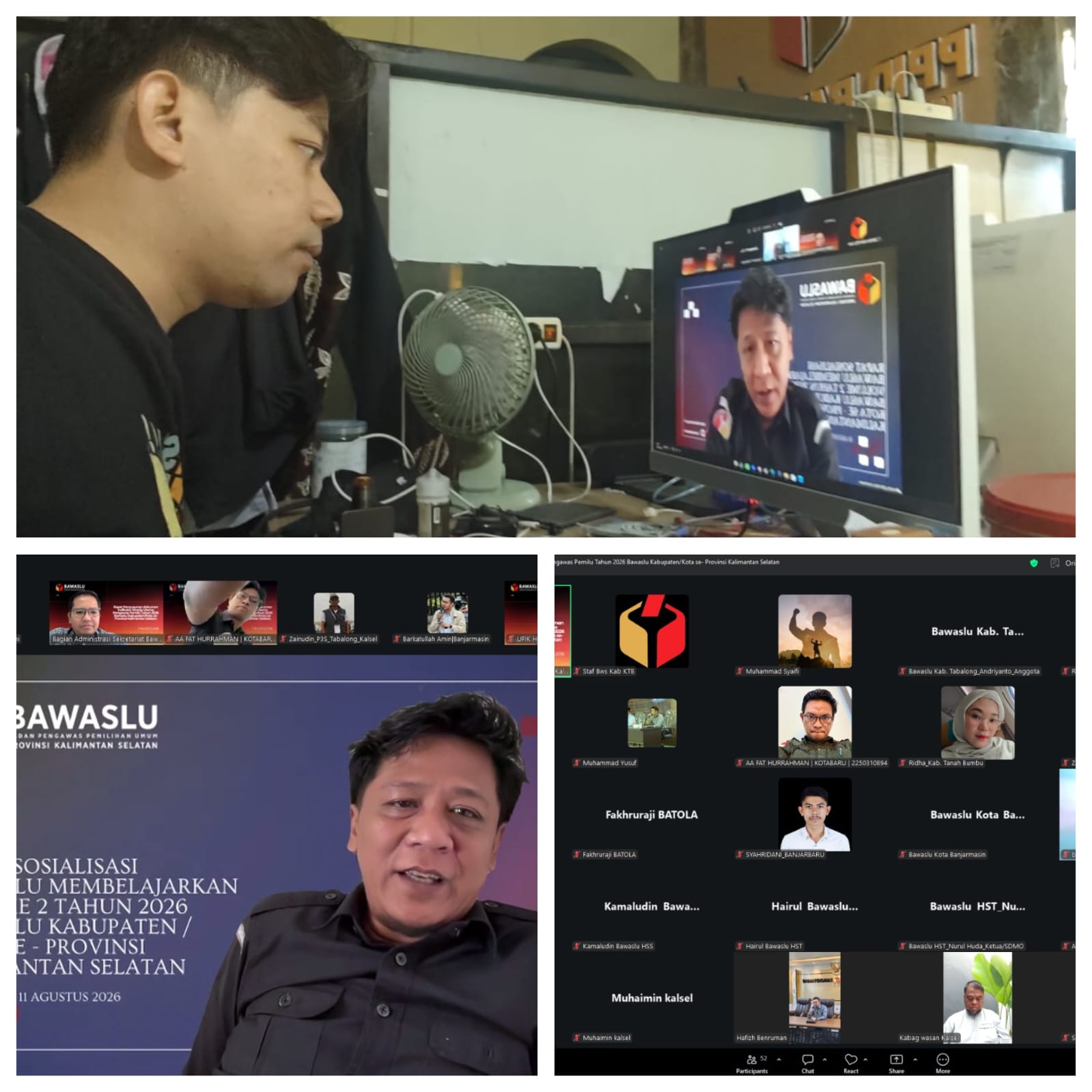 Bawaslu Kotabaru Ikuti Rapat Penyusunan IKU dan Persiapan Bawaslu Membelajarkan Vol. 2