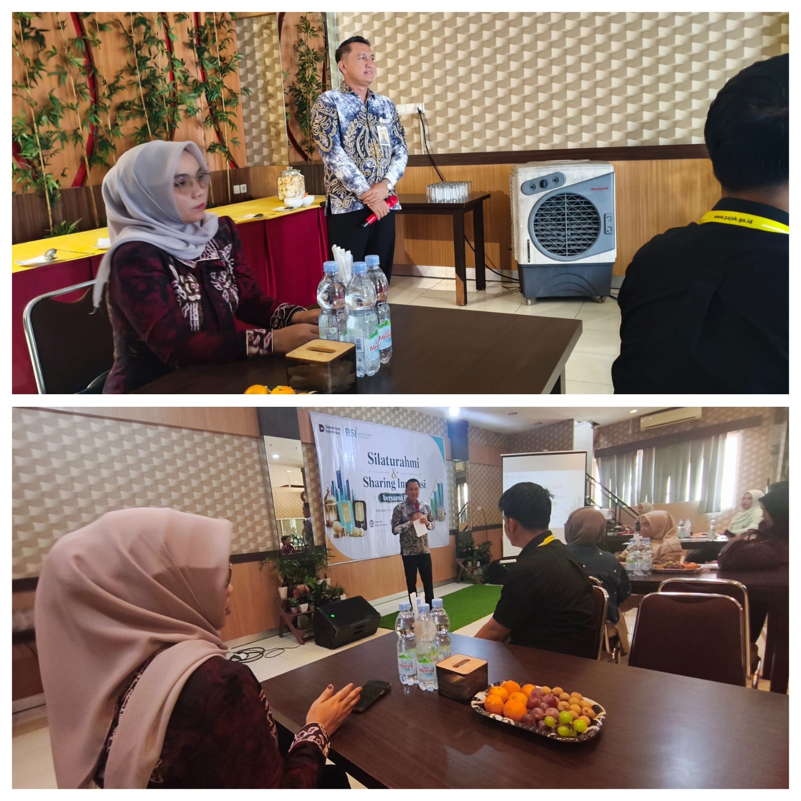 Kepala Sekretariat Bawaslu Kotabaru Hadiri Silaturahmi dan Diskusi Branding Bersama BSI