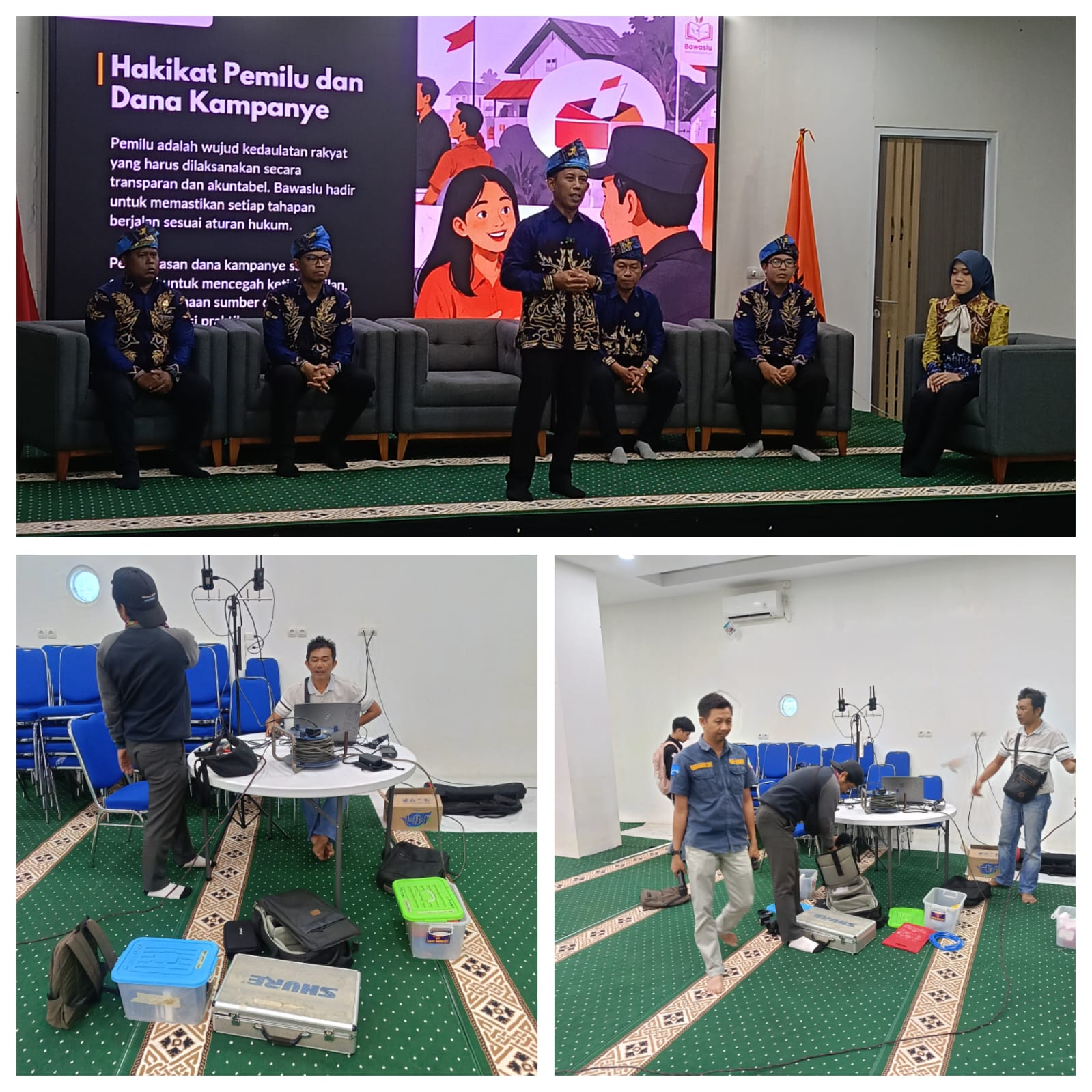 Bawaslu Kotabaru Garap Video Bawaslu Mengajarkan Vol. 2, Tunjukkan Kerja Pengawasan di Luar Tahapan