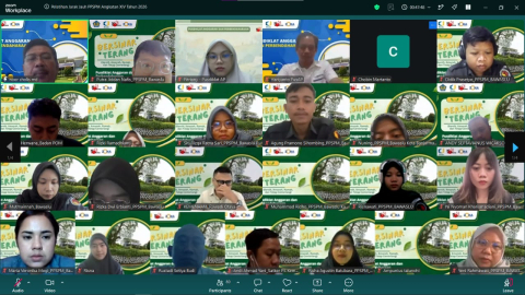 Bawaslu Kotabaru Ikuti Hasil Seleksi Administratif dan Pemanggilan Peserta Pelatihan Jarak Jauh PPSPM