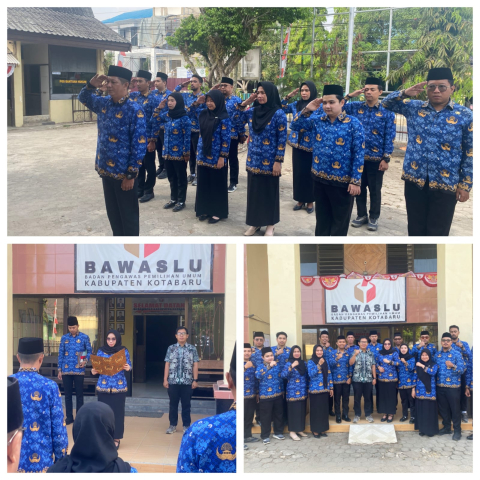 Bawaslu Kotabaru Gelar Upacara Hari Kesaktian Pancasila 2026