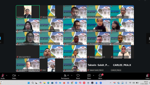 Kepala Sekretariat Bawaslu Kotabaru Ikuti Pembelajaran PKA dan PKP