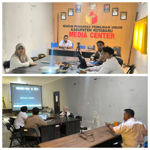 Bawaslu Kotabaru Ikuti Webinar Diseminasi Hukum Pemilu Edisi Perdana, Bahas Pengawasan PAW Anggota DPRD