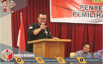 Bawaslu Kabupaten Kotabaru Gelar Rakernis Penyelesaian Sengketa Pemilu 2019