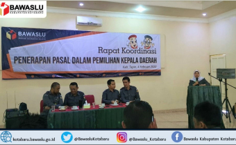 Hadiri Rakor, Bawaslu Kabupaten/Kota se-Kalsel Bahas Penerapan Pasal