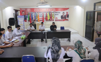 Pasca Pilkada, Kasek Bawaslu Provinsi Kalsel Kunjungi Bawaslu Kotabaru