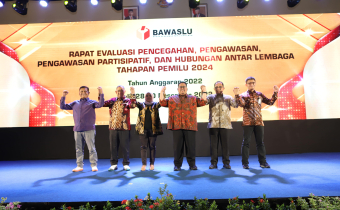 Rapat Evaluasi Pencegahan, Pengawasan, Pengawasan Partisipatif, dan Hubungan Antar Lembaga Tahapan Pemilu 2024