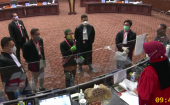 Pembuktian Sidang PHP Bupati Kotabaru, MK Periksa Para Saksi