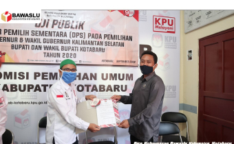 Optimalkan Penuhi Hak Pilih, KPU Kotabaru Lakukan Uji Publik DPS