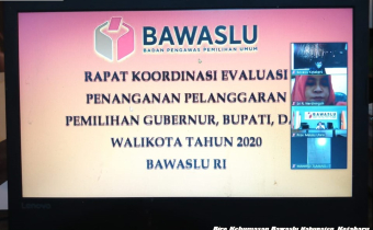 Bawaslu Laksanakan Konsolidasi Penanganan Pelanggaran Pasca Putungsura