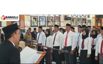 Bawaslu Kotabaru Awasi Proses Verifikasi Ijazah Bapaslon Bupati dan Wakil Bupati