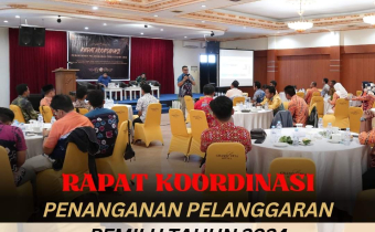 Rapat Koordinasi Penanganan Pelanggaran Pemilu Tahun 2024