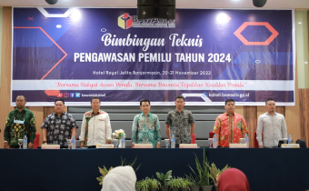 Bimbingan Teknis Pengawasan Pemilu Tahun 2024