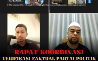 Rapat Koordinasi Verifikasi Faktual Partai Politik Peserta Pemilu Tahun 2024