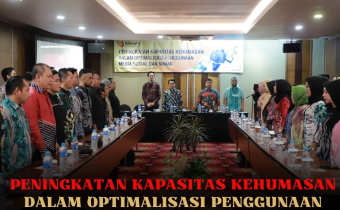 Peningkatan Kapasitas Kehumasan Dalam Optimalisasi Penggunaan Media Sosial dan Siniar