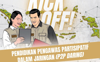 Pendidikan Pengawas Partisipatif dalam jaringan P2P Daring
