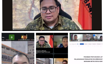 Sosialisasi dan Penjelasan Teknis Laporan Kegiatan Penguatan Kelembagaan Pengawas Pemilu