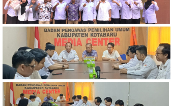 Ketua Bawaslu Provinsi Kalimantan Selatan Lakukan Supervisi dan Monitoring ke Bawaslu Kabupaten Kotabaru