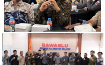Bawaslu Kabupaten Kotabaru Ikuti Rapat Koordinasi PDPB Triwulan IV Tahun 2025 di Banjarmasin