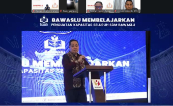 Bawaslu Kabupaten Kotabaru Ikuti Kegiatan “Bawaslu Membelajarkan” Secara Daring
