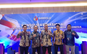 Bawaslu Kotabaru Hadiri Konsolidasi Nasional Penguatan Tata Kelola Pengawasan Pemilu di Jakarta
