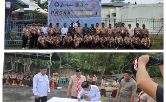 Penandatanganan Nota Kesepahaman (MoU) tentang Peningkatan Pengawasan Partisipatif Masyarakat melalui Pengawasan Isu-Isu Strategis dan Perlindungan Kelompok Rentan melalui Gerakan Pramuka.