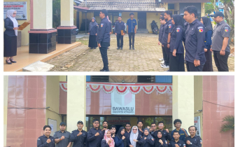 Apel rutin Senin di lingkungan Bawaslu Kabupaten Kotabaru
